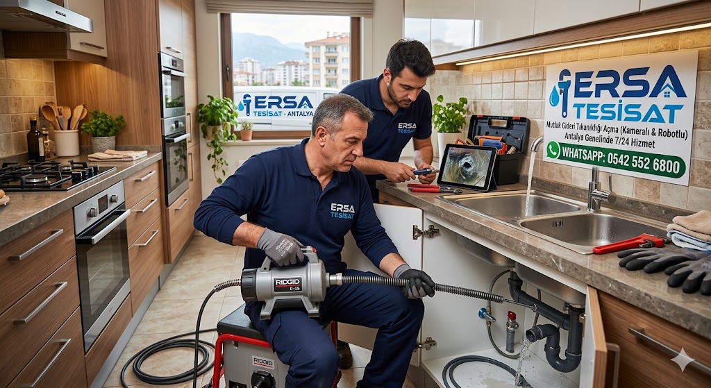 mutfak-gideri-acma Antalya Mutfak Gideri Tıkanıklığı Açma